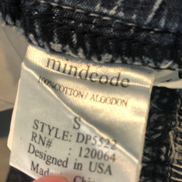 MIND CODE DRAWSTRING CHAMBRAY PANTS SIZE S - Picture 11 of 11